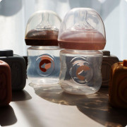 Dojčenská fľaštička Blabaer 125 ml 0 - 3 m Kidnort