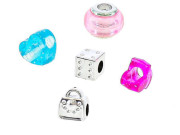 Náramok 6,5 cm s doplnkami