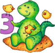 Mini hra pre deti Zahlendino Haba