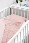 2D Pletený komplet nielen do detskej postieľky s mušelínom Sensillo