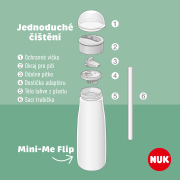 Fľaša Mini-Me Flip Frozen 450 ml 12 m+ Nuk