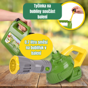 Detský bublifukový fúkač lístia John Deere Kids