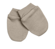 Bavlnená súprava pre bábätko do pôrodnice Made with love, tm. béžová Baby Nellys