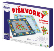 Piškvorky strategická spoločenská hra Detoa
