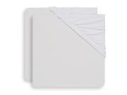 Prestieradlo napínacie 40/50 x 80/90 cm, 2 ks Jollein
