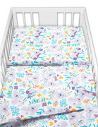 3-dielna sada Mantinel s obliečkami Koala na strome Baby Nellys