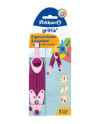 Kružítko Griffix, ružové, ergonomické