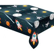 Obrus plastový - Raketa, 120x180 cm