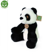 Plyšová panda sediaca 27 cm Eco-Friendly Rappa