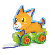 Quercetti Lacing Game lacing animals & wheels – šnurovacie zvieratká
