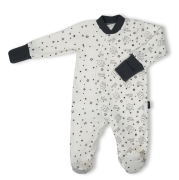 Dojčenský overal na spanie Sleeping owl smotanová Esito