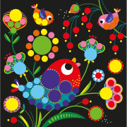 Kreatívna sada Okrúhle nálepky My arts & crafts Janod