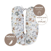 Vankúš na dojčenie Ados 150 x 30 cm Bomimi