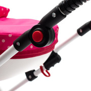 Detský kočík pre bábiky New Baby Comfort ružový s bodkami