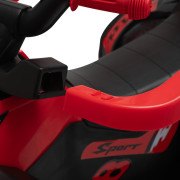 Detské odrážadlo Baby Mix Mega Prime EVA s vodiacou tyčou