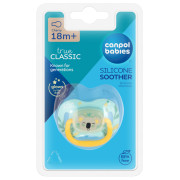 Cumlík silikónový čerešnička Exotic animals 18 m+ 1 ks Canpol babies