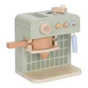 Kávovar na kapsule drevený Little Dutch