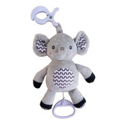 Naťahovací hrací strojček plyš 30 cm záves na postieľku/kočík Babyted