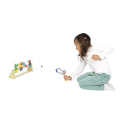 Drevená stolová hra pre deti Streľba prakom Applepop Janod