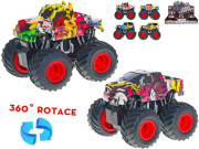 Monster truck 12cm na setrvačník 6druhů 6ks v DBX