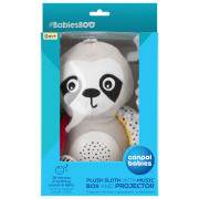 Senzorická hračka s melódiami a projektorom 3v1 BabiesBoo leňochod Canpol babies