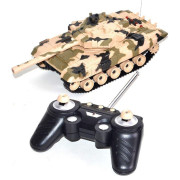 Tank RC 2ks 25 cm tanková bitka+dob. pack 27MHZ a 40MHz maskáč so zvukom so svetlom