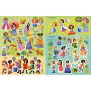 Veľká samolepková knižka Princezné