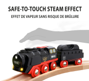 Vianočná vlaková sada s parnou lokomotívou Brio