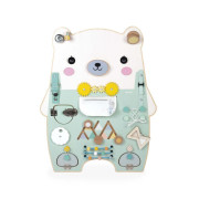 Pure Drevená motorická doska s aktivitami Medveď Janod