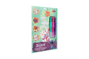 Súprava maľovania s fúkacími fixkami Stitch A4