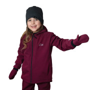 Detská softshellová bunda Duo Fuchsie - fuchsiová Esito