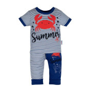 Dojčenské tričko s krátkym rukávom a tepláčikmi New Baby Summer