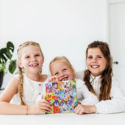 Darčekový box so samolepkami Unicorn Academy