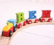 Vagónik drevenej vláčikodráhy Bigjigs Rail