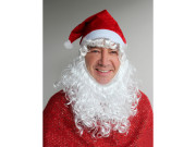 Mikulášska čiapka s fúzmi