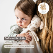 Maznáčik plyšový Teddy psík 27 x 27 cm Nattou