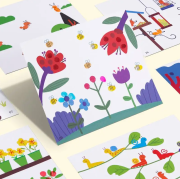 Maľovanie prstovými farbami Level 1 Svet 30 listov