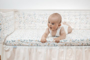 Bavlnený mantinel do postieľky Bump Air Design 360 cm Babymatex