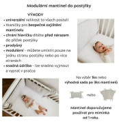 Modulárny mantinel do detskej postieľky Sleepee