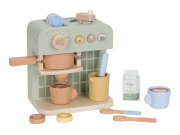 Kávovar na kapsule drevený Little Dutch