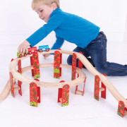 Kamenný železničný tunel Bigjigs Rail