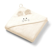 Detská osuška s kapucňou babyono 100x100 cm Králik