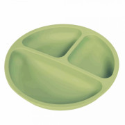 Silikónový tanier trojkomorový BocioLand