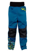 Softshellové nohavice detské Bager modrá
