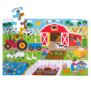 Podlahové puzzle Farma 48 dielikov Bigjigs Toys