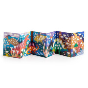 Súprava trblietavých samolepiek so scénou Svet dinosaurov Mudpuppy