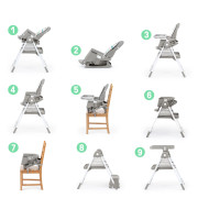 Stolička jedálenská multifunkčná Soulful Skies™ 0 m+ do 23 kg Ingenuity