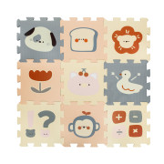 Penová podložka Puzzle 30x30 cm 9 ks Zopa