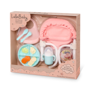 Stolička k stolu pre bábiky s doplnkami LullaBaby