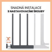 Zábrana Open N Stop 2 rozšírenie o 21 cm Hauck